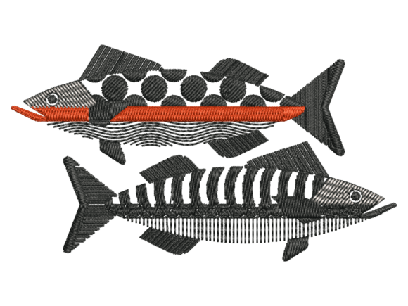 Abstract Fish Embroidery Review for Real Embroidery Projects