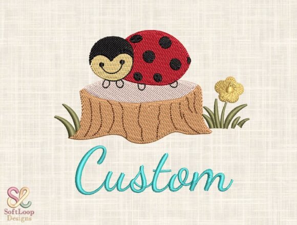 Custom Ladybug Name Embroidery Design: Cute, But Practical?