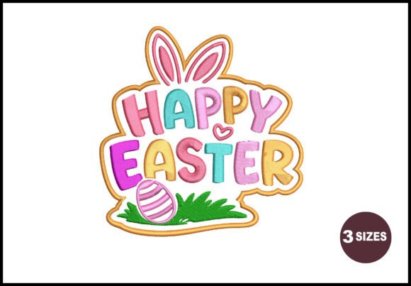 Happy Easter Bunny Embroidery Design Review