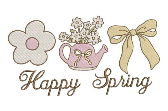 Happy Spring Embroidery Design Review