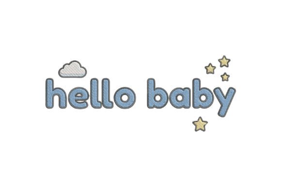 Hello Baby Embroidery Design Review for Craft Fairs