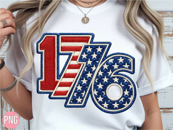 Review: 1776 Patriotic USA Embroidery PNG for Apparel