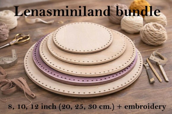 Round Basket Bases Bundle SVG Embroidery Review