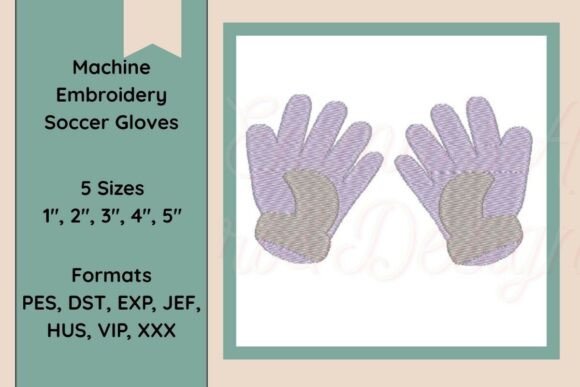 Soccer Gloves Embroidery Design Review