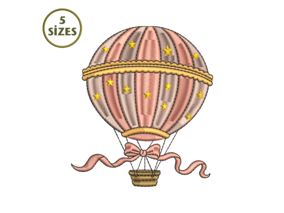 Star Hot Air Balloon Embroidery Design Review