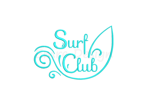 Surf Club Embroidery: A Summer Design Review
